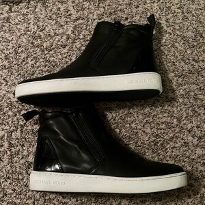 Worn Once Michael Kors Black High Tops Size 8